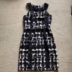 Antonio Melani black/white dress, size 6